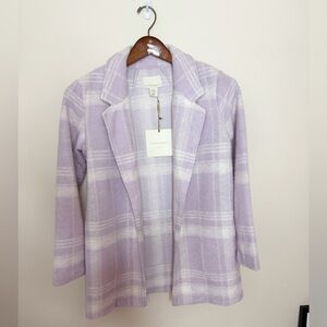 Cynthia Rowley - Wool Blend Plaid Jacket - size XS - NWT